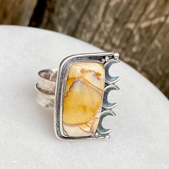 💥SALE💥Brecciated Mookaite Ring - Picture 3 of 15